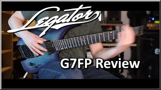 GUITARS N STUFF Legator G7FP 7String Review [upl. by Yrrok]