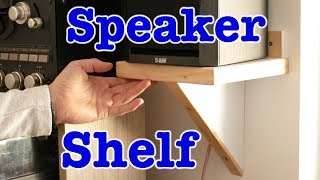 DIY Speaker shelf [upl. by Muller]