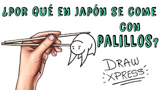 ¿POR QUÉ EN JAPÓN SE COME CON PALILLOS  Draw My Life [upl. by Krenn]