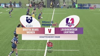 Loughborough Lightning make it three wins from three at Bristol Bears  Round 3 highlights [upl. by Naujaj488]