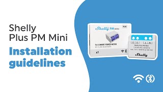 Shelly Plus PM Mini  Installation video [upl. by Anivahs]