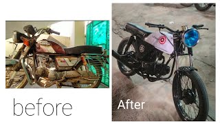 cd100 bike modification and restoration [upl. by Tullius]