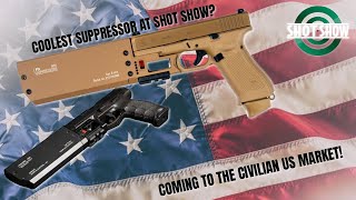 The coolest suppressor at SHOT Show KGM is back [upl. by Ettesel]