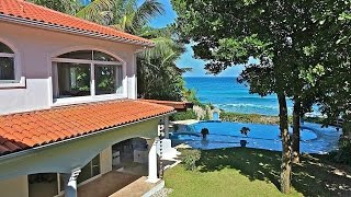 Luxury Beachfront Home for sale in Dominican Republic [upl. by Jegar]