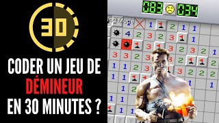 Comment coder un jeu de démineur en 30 minutes en pur code [upl. by Seibold]