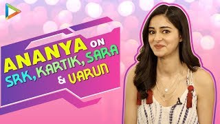 Ananya Panday’s Most Entertaining Interview  Epic Rapid Fire On SRK Kartik Sara  SOTY 2 [upl. by Idden287]