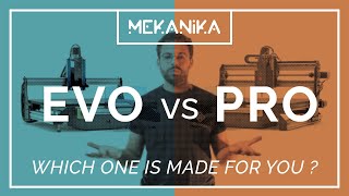 Mekanika EVO vs PRO  CNC Milling Machines Comparison [upl. by Wynne]