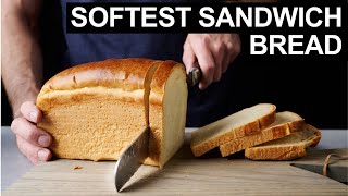 Softest Sourdough Sandwich Bread Recipe Pain de Mie [upl. by Cochard]