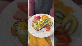 Simply Avocado amp Hard Boiled Egg Toast brunch breakfast egg avocado [upl. by Eralc]