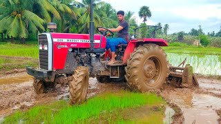 Massey Ferguson 246 Di 46 HP Dynatrack  4wd amp PTO performance  Mileage and comfort reveal [upl. by Scarlett]