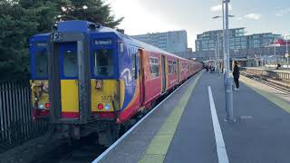 South Western Railway Trains at Twickenham on November 25th 2021 [upl. by Greenman198]