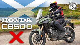 Honda CB500X 2022  Prueba  Review [upl. by Alioz742]