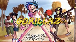 Gorillaz  Humility Lyrics HQ Original Audio [upl. by Onitnevuj655]