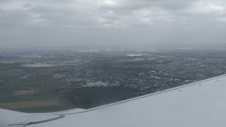 ✈️ ✈️ ✈️ Landing in BucharestOTP Romania  Aeroportul International Henri Coanda Otopeni  2024 [upl. by Yerffej]