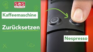 ☕️ Wie setze ich meine Nespresso auf Werkseinstellungen zurück [upl. by Butterworth]