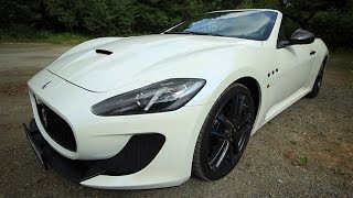 2015 Maserati GranCabrio  GranTurismo MC Centennial Edition  Test Drive amp Review  TheGetawayer [upl. by Yenroc742]