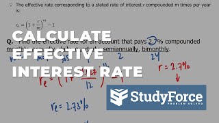 📚 How to calculate the effective interest rate [upl. by Yerxa]