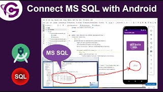 How to Connect Android Studio with MS SQL Server Step by Step  ProgrammingGeek [upl. by Shedd]