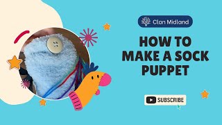 DIY Sock Puppet for kids [upl. by Scevor]