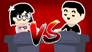 Animation LILY amp TOAST  EPIC DEBATE ft LilyPichu amp DisguisedToast [upl. by Aciamaj]