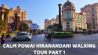 4K Walking Tour Of Hiranandani Gardens Powai Part 1  Mumbais European Charm Revealed [upl. by Bara]