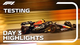 Day 3 Highlights  F1 PreSeason Testing 2023 [upl. by Junina]