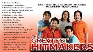 Rico J Puno Rey Valera Marco Sison Hajji Alejandro Greatest Hits  OPM Tagalog Love Songs Ever [upl. by Einahpats]