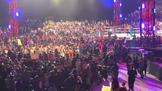 Seth Rollins Shield Entrance at 2022 Royal Rumble Live [upl. by Banebrudge]