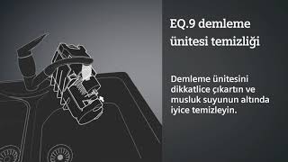 Siemens EQ9 Demleme Ünitesi Temizliği [upl. by Hube816]