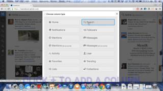 Tweetdeck Basics [upl. by Yecac]