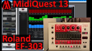 The craziest device I ever bought Roland EF303 MidiQuest 13 to the rescue [upl. by Heinrich]