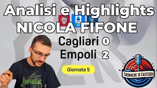 CAGLIARI EMPOLI  IL NICOLA IMPAURITO 538 [upl. by Marylinda813]