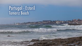 Portugal  Estoril Tamariz Beach [upl. by Sloan]