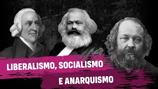 Liberalismo Socialismo e Anarquismo [upl. by Hyacintha]