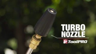 ToolPRO Pressure Washer Attachment  Turbo Nozzle  Supercheap Auto [upl. by Yssirhc]