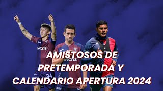 Amistosos de pretemporada  Calendario Apertura 2024  Atlante 2024 [upl. by Kiraa747]