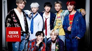 Meet BTS backstage at their first UK show  BBC News [upl. by Kallick]