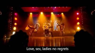 Christina Aguilera  Burlesque  Express with lyrics lyrics on screen [upl. by Ahtelrac355]