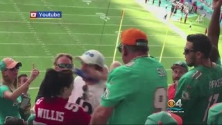 Exclusive Man Who Videotaped Fans Fighting At Dolphins Game Speaks Out [upl. by Herbert54]