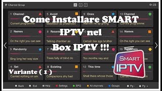 Smart IPTV come installarlo nel Box IPTV  Variante1  con Chiavetta USB [upl. by Admana153]