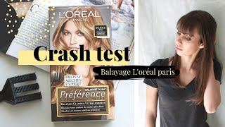 Crash test  L’oréal Paris Balayage glam [upl. by Rehpinnej]