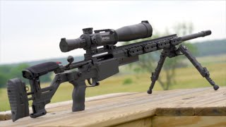 338 Lapua Accuracy International AXSR Shooting 1000 Yards [upl. by Anilos209]