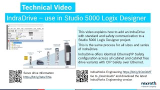 IndraDrive – use in Studio 5000 Logix Designer ® [upl. by Oremo]