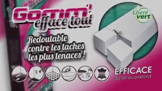 Gomme Magique  Gomm Efface Tout [upl. by Brennen702]