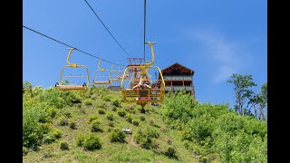 Riding the Gatlinburg Sky Lift  360 Degree  5k  VR Experience [upl. by Haila]