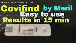 Meril covid 19 antigen test covifind review [upl. by Obe]