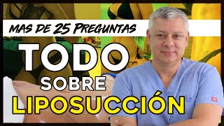 TODO sobre LIPOSUCCIÓN Preguntas MÁS Frecuentes Lipotransferencia y Marcación ABDOMINAL en Bogotá [upl. by Jannelle585]