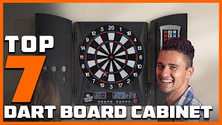 Top 7 Best Dart Board Cabinets for Your Game Room in 2024 [upl. by Arracat]