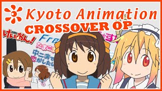 Kyoto Animation Crossover OP Nichijou Parody [upl. by Alletnahs]