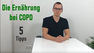 ERNÄHRUNG BEI COPD und Co 5 Tipps die fast jedem Menschen bei Atemwegserkrankungen helfen [upl. by Eitsirc]